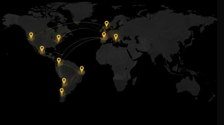 Map of Nexa's global operations across the US, Latin America and Spain